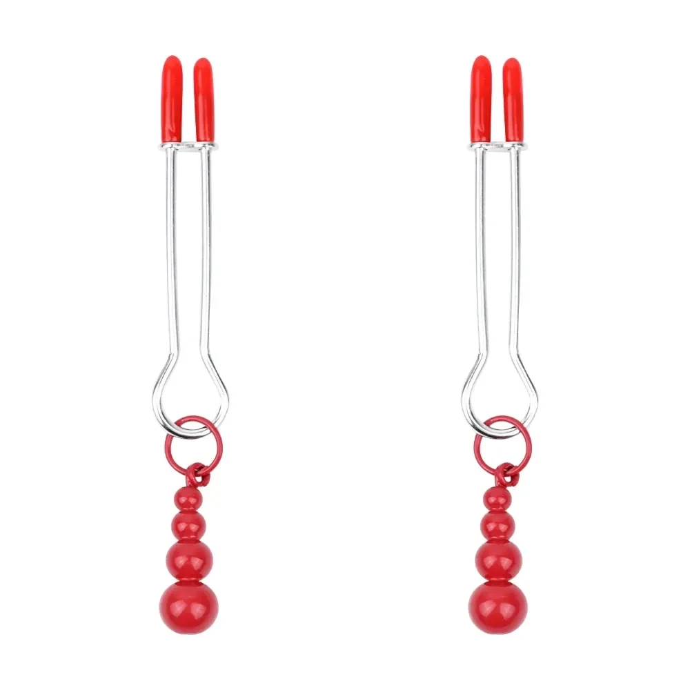 bdsm brustwarzen gewicht rot