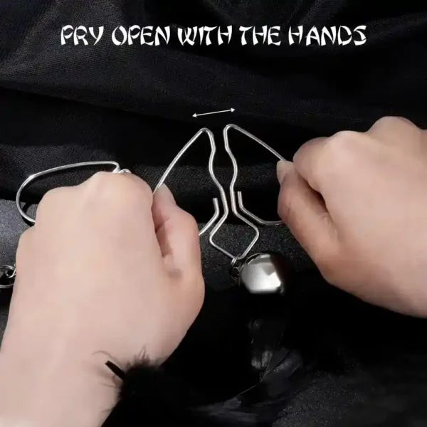 brustwarzen klammern metall herzform