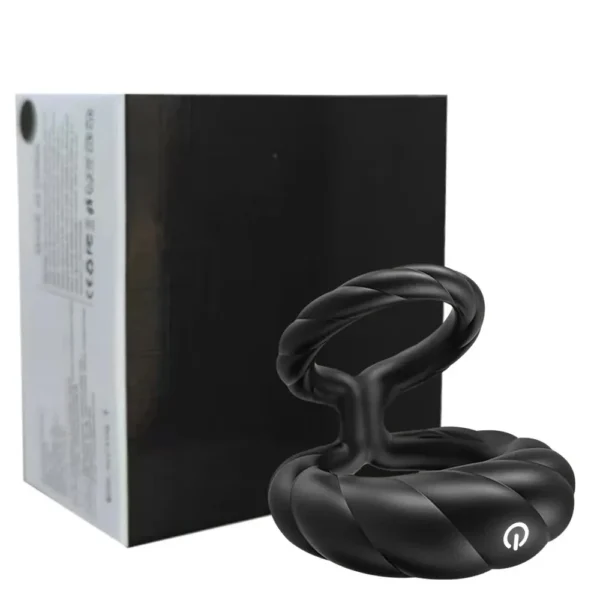 cockring mit doppelter vibrationsstimulation