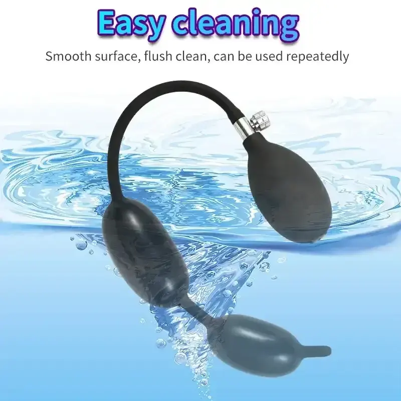 dehnbarer anal plug silikon