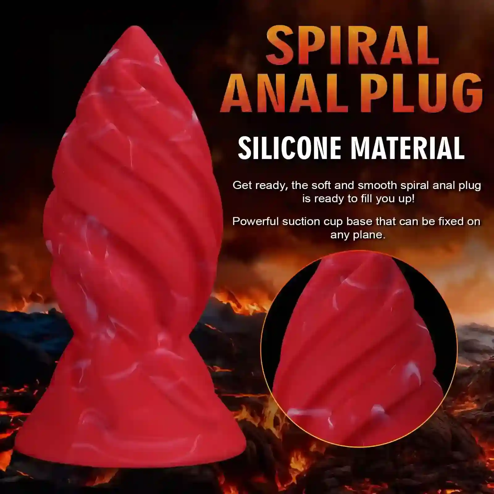 dehnbares silikon anal plug set