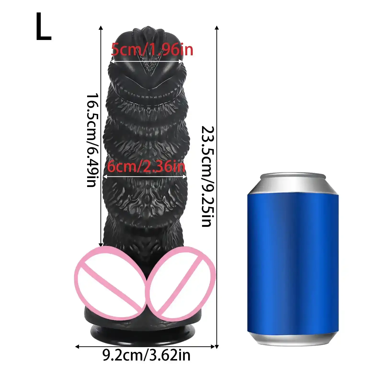 dicker roter dildo fur analsex