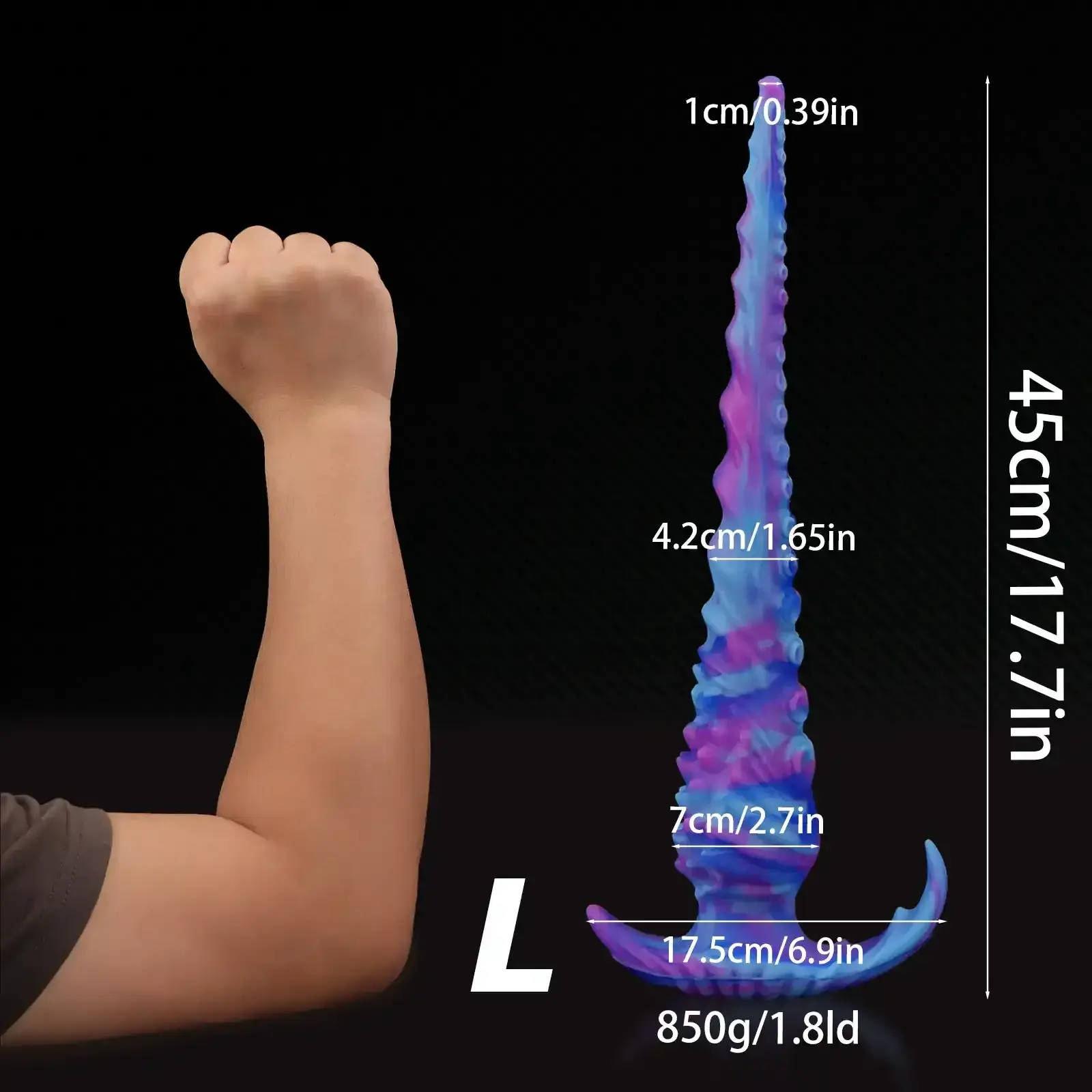 dildo analplug tentakel silikon bdsm