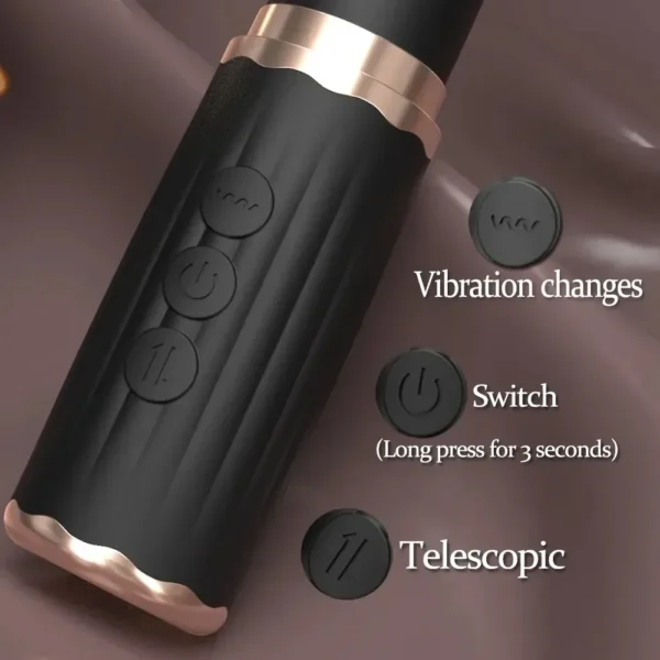 dildo mit ausfahrbarer spitze