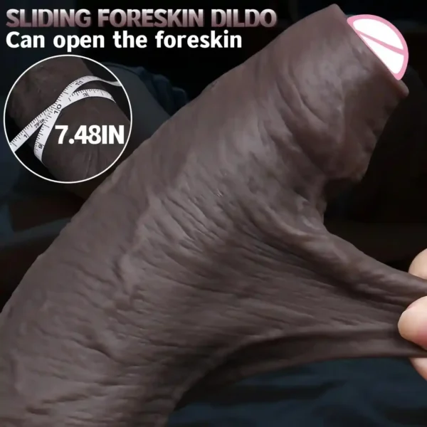 dildo mit hoden silikon