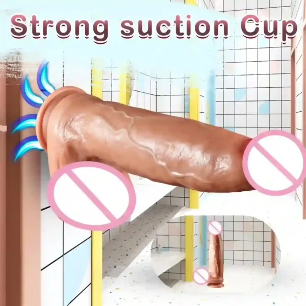 dildo mit saugnapf 33cm länge