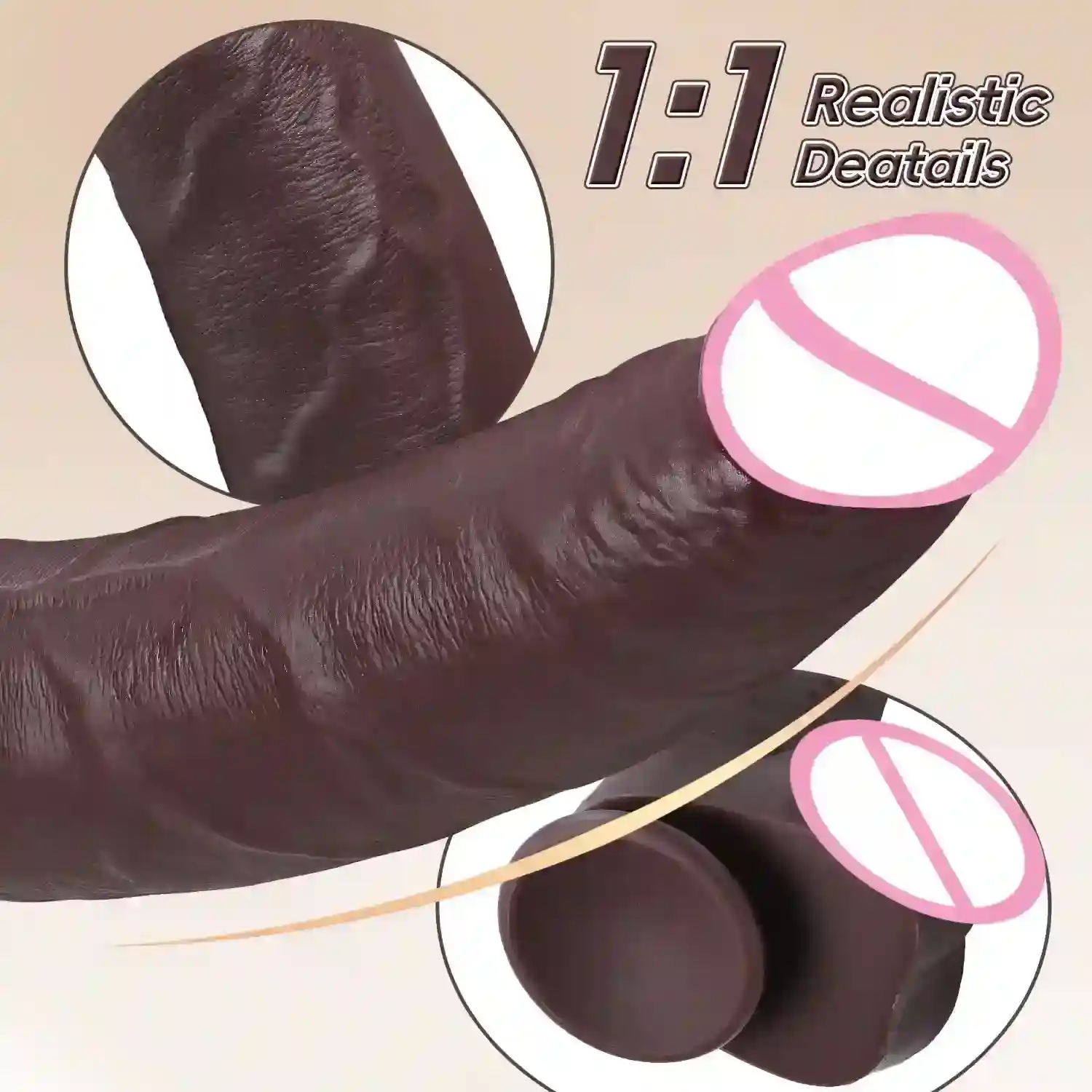 dildo mit saugnapf realistische form 1