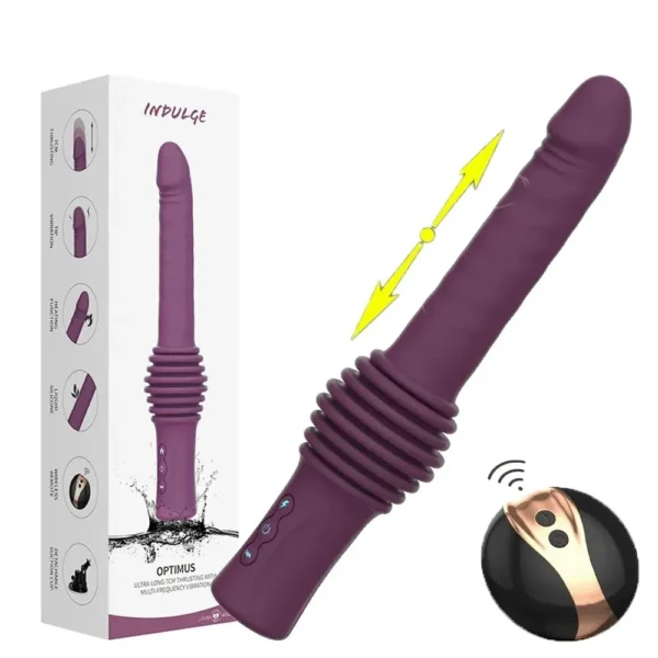 dildo mit teleskop funktion schwarz