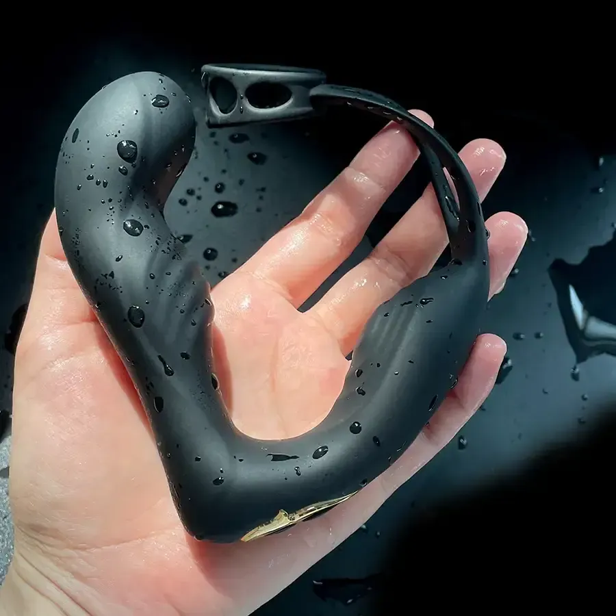 doppel motor penis ring silikon