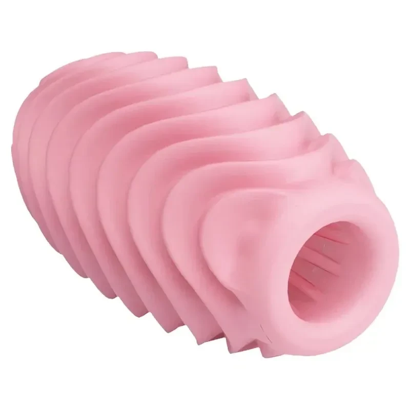 doppelseitige textur masturbationshilfe