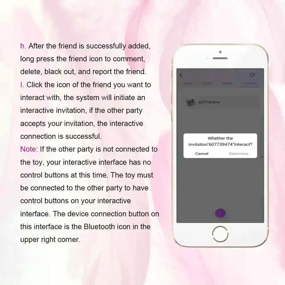 eiformiger vibrator app steuerung