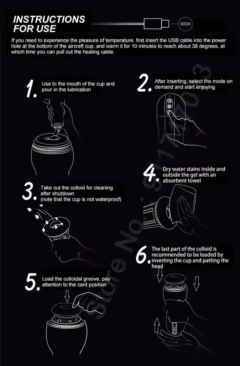 elektrischer masturbator mit heizfunktion tpe