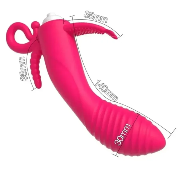 ergonomischer g punkt vibrator lila
