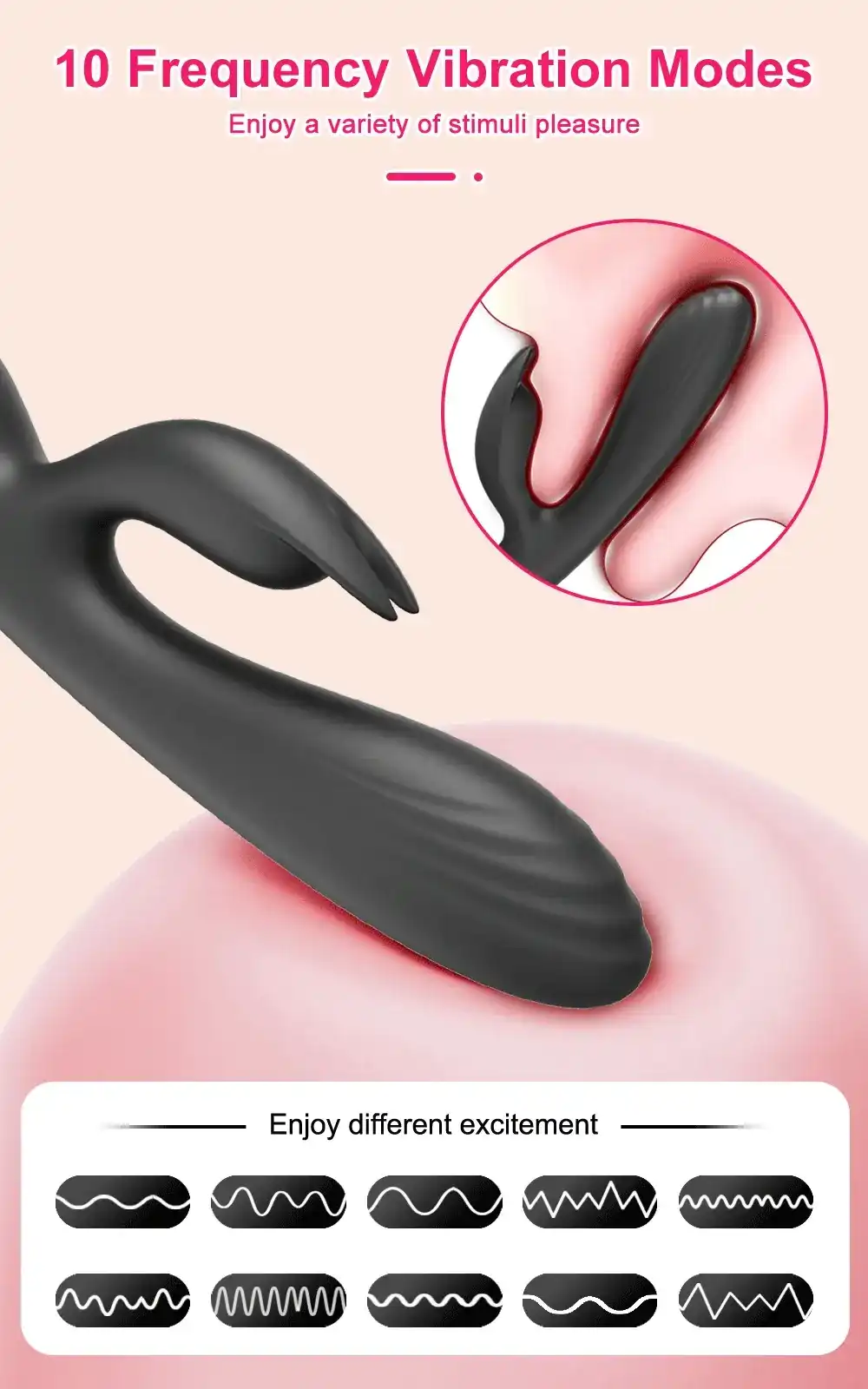 ergonomischer g punkt vibrator silikon