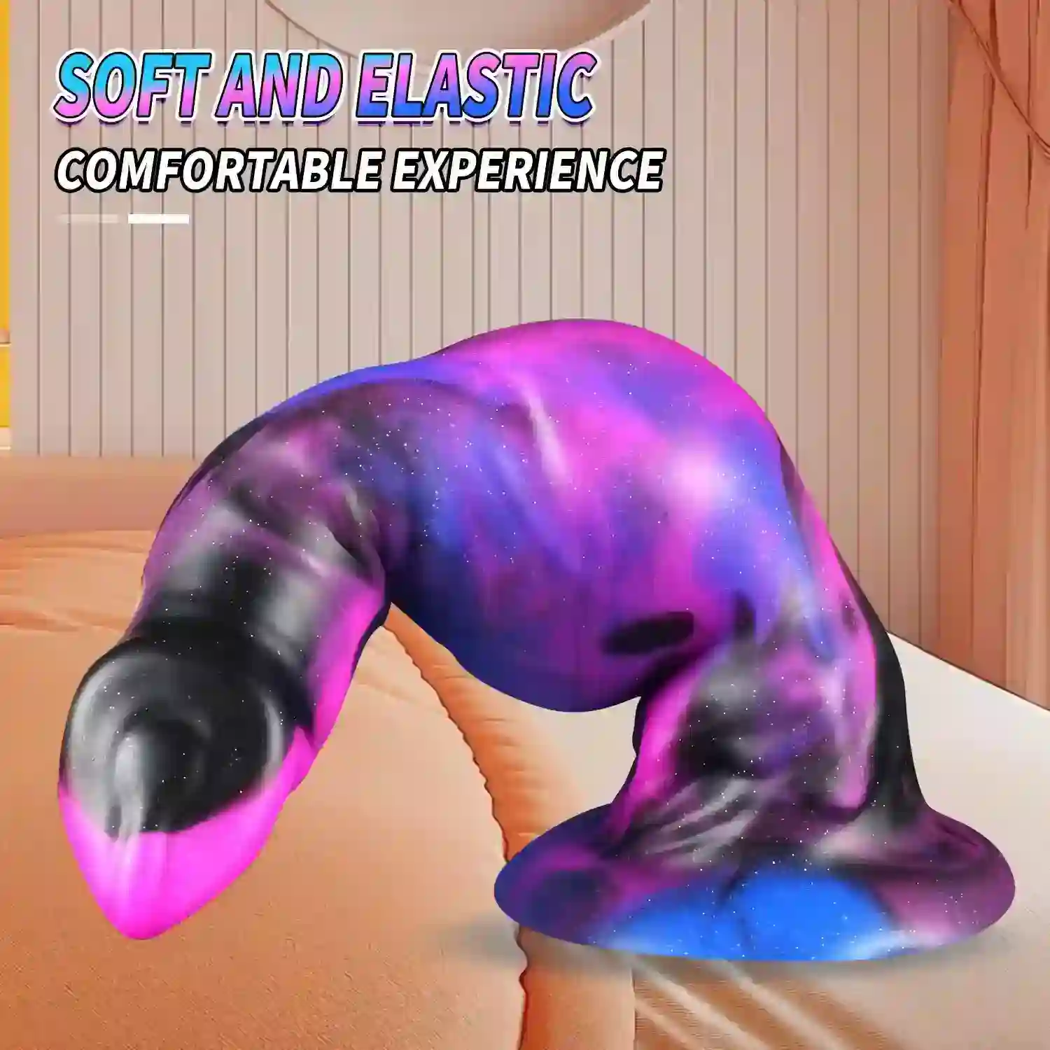 ergonomischer prostata dildo silikon texturiert