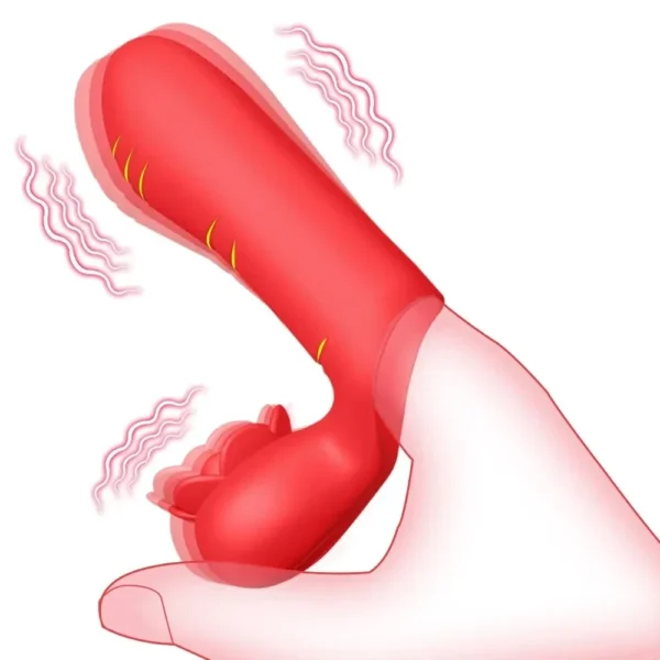 ergonomischer rosa g punkt vibrator