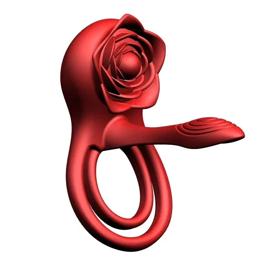 erigierter penis mit vibrationsring