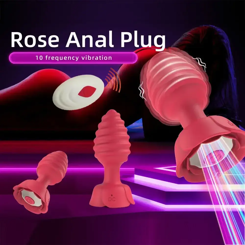 fernbedienung analvibrator rose design