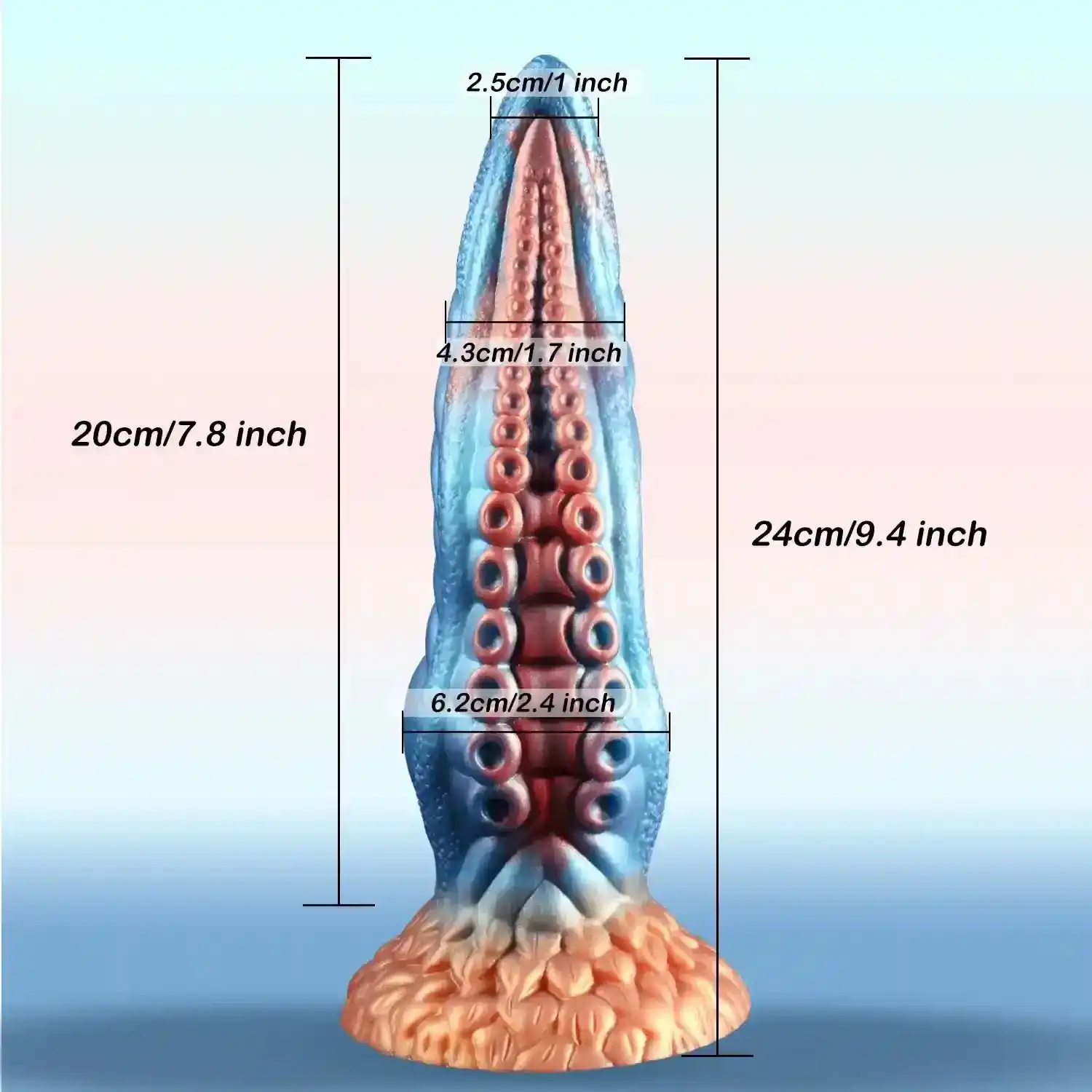 flexibler tentakel dildo saugnapf halt