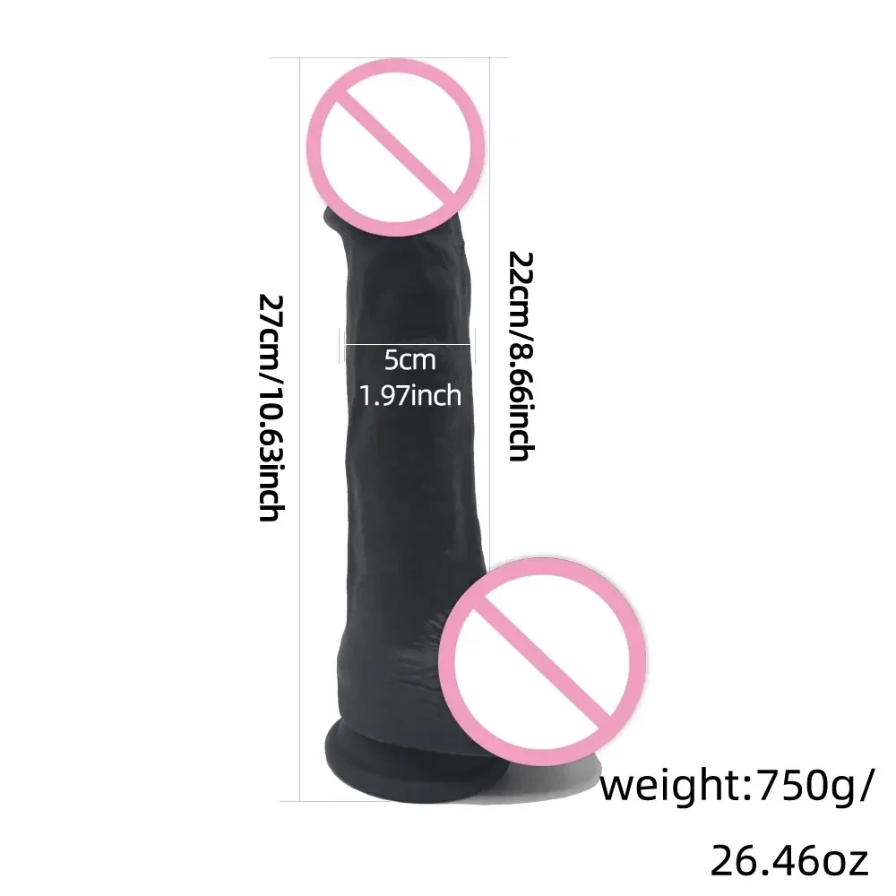 flussigsilikon dildo 27cm lange