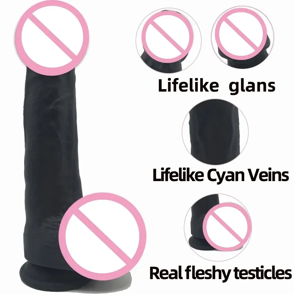 flüssigsilikon dildo realistische haptik