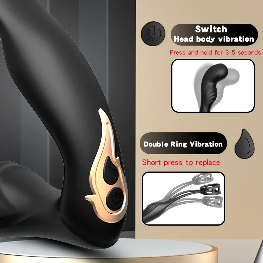 fur manner silikon anal vibrator