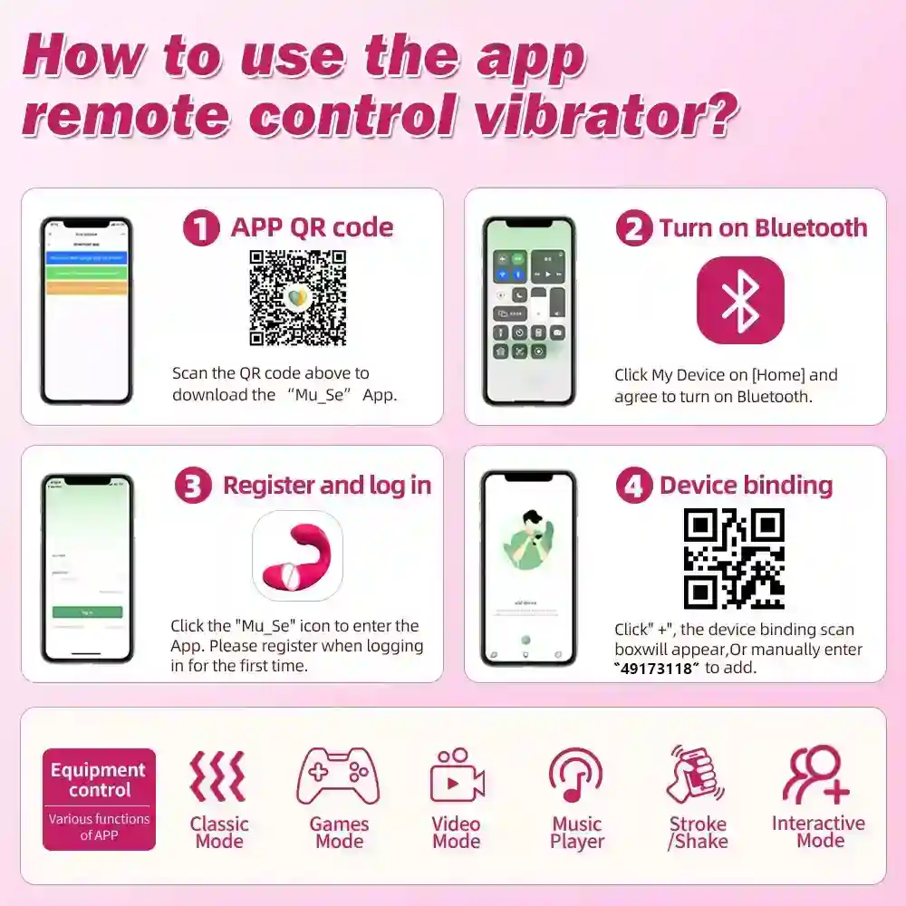 g punkt vibrator mit app