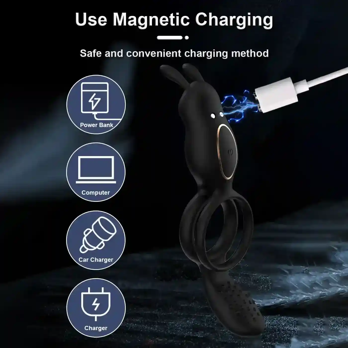 g punkt vibrator mit doppelring