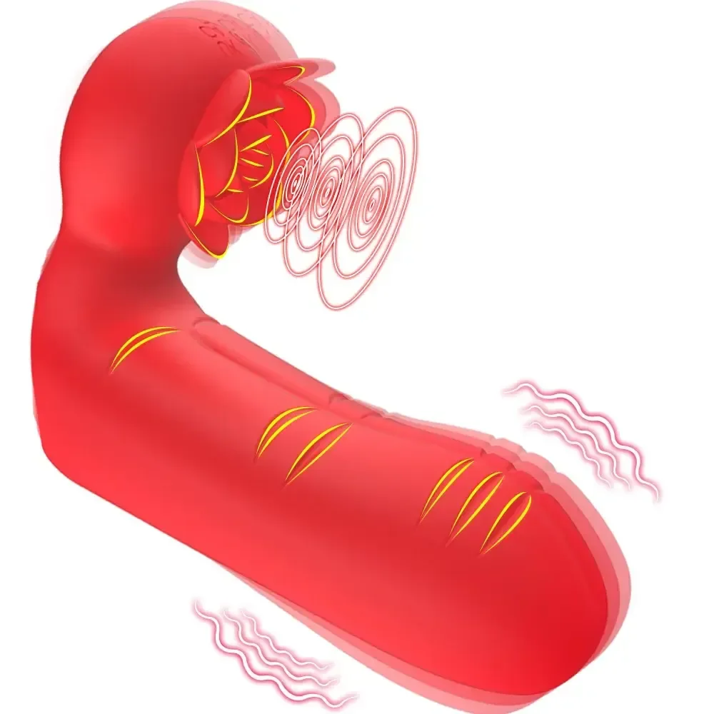 g punkt vibrator mit rosenmuster