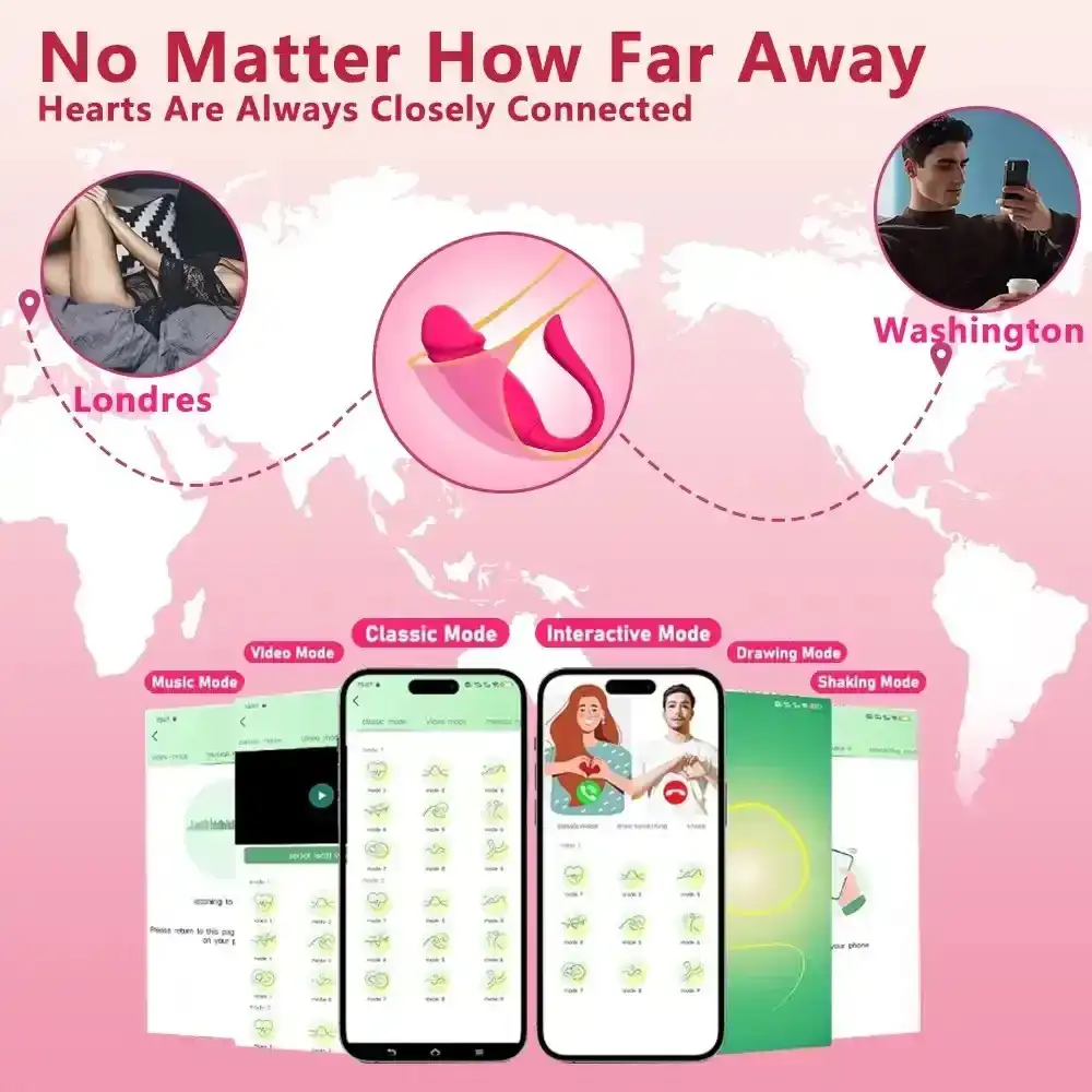 g punkt vibrator mit verschiedenen modi