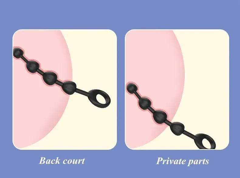 gestufter analplug silikon leicht einfuhrbar