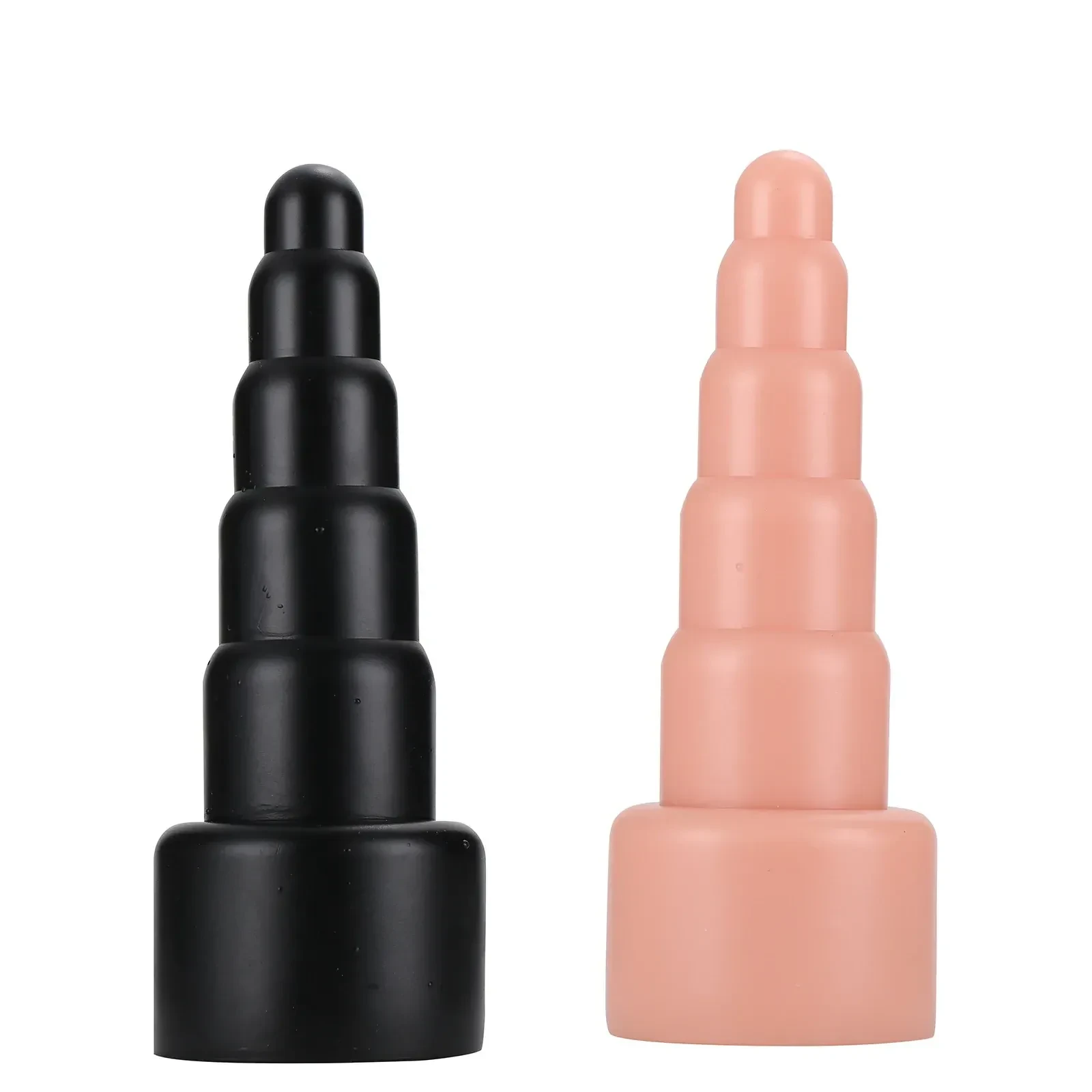 glatter analplug aus pvc schwarz