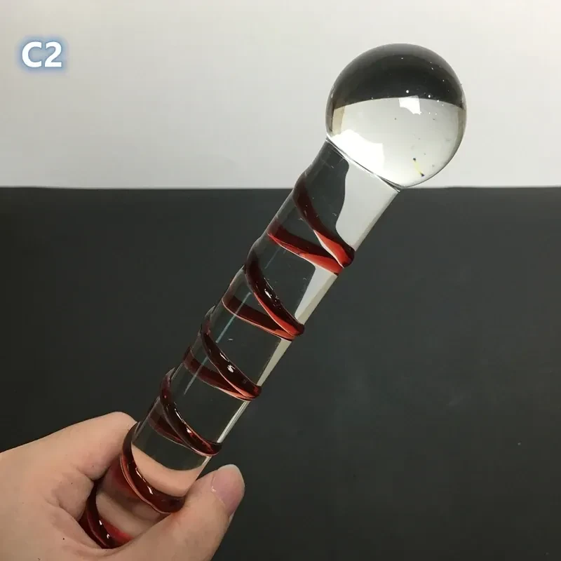 glatter glasdildo fur anales spiel