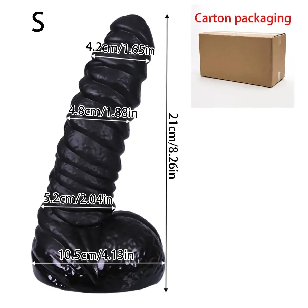 glatter plastik analplug grosse ausfuhrung