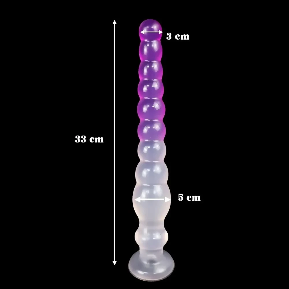 grosse silikon analperlen wasserdicht