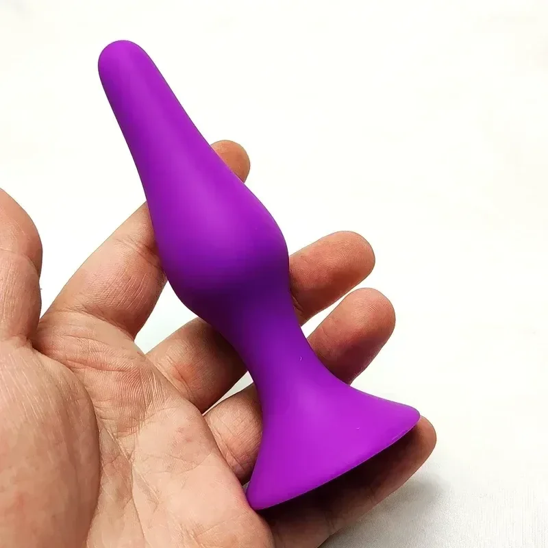 grosser anal plug mit saugnapf schwarz