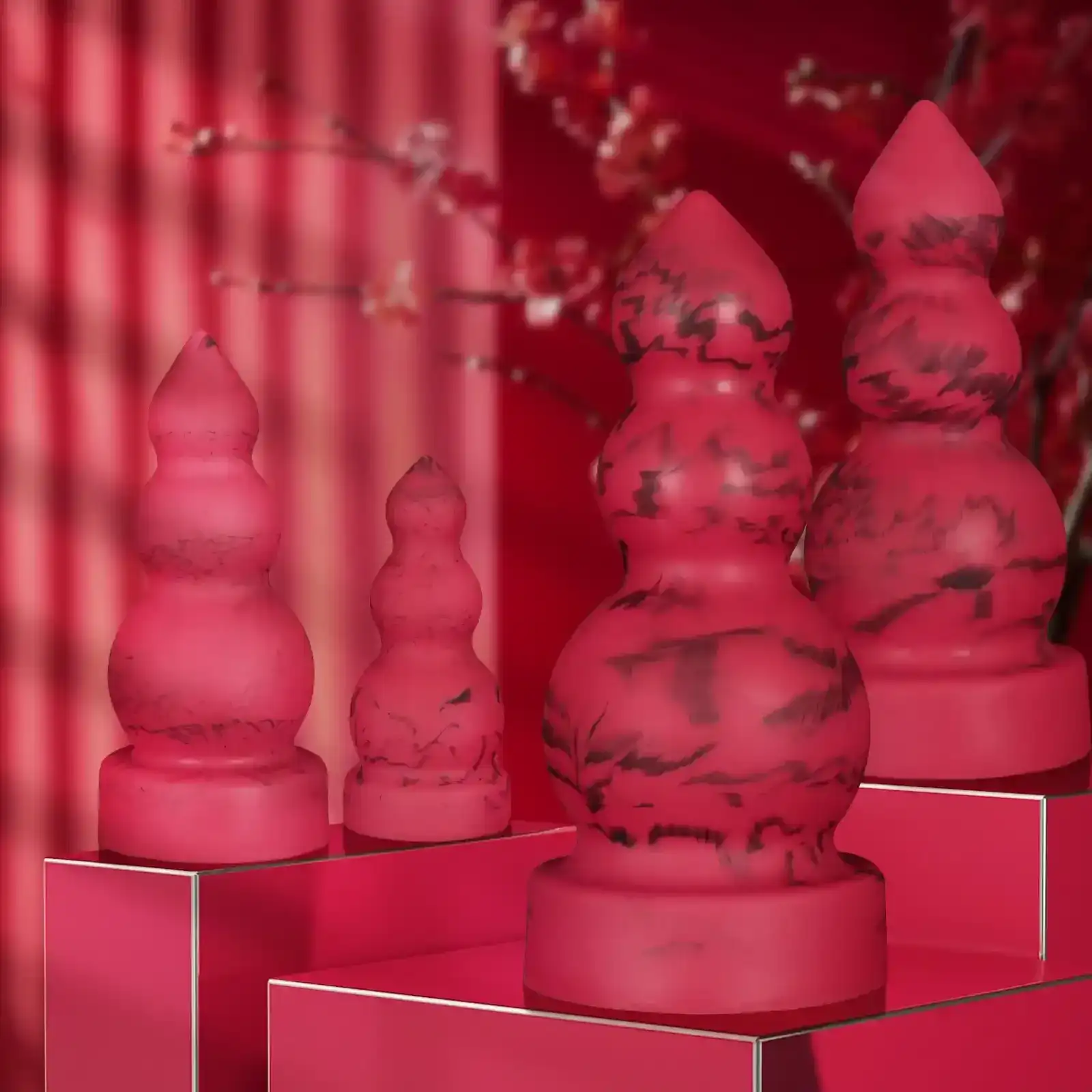 grosser analplug silikon knoten training