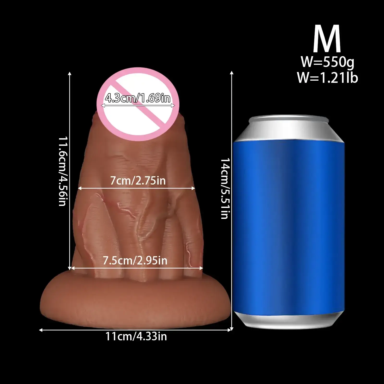 grosser dildo mit saugnapf