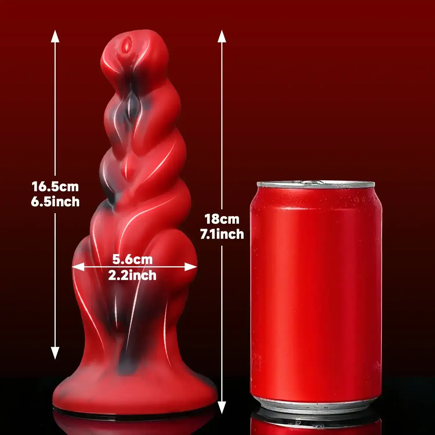 grosser dildo silikon farbmix
