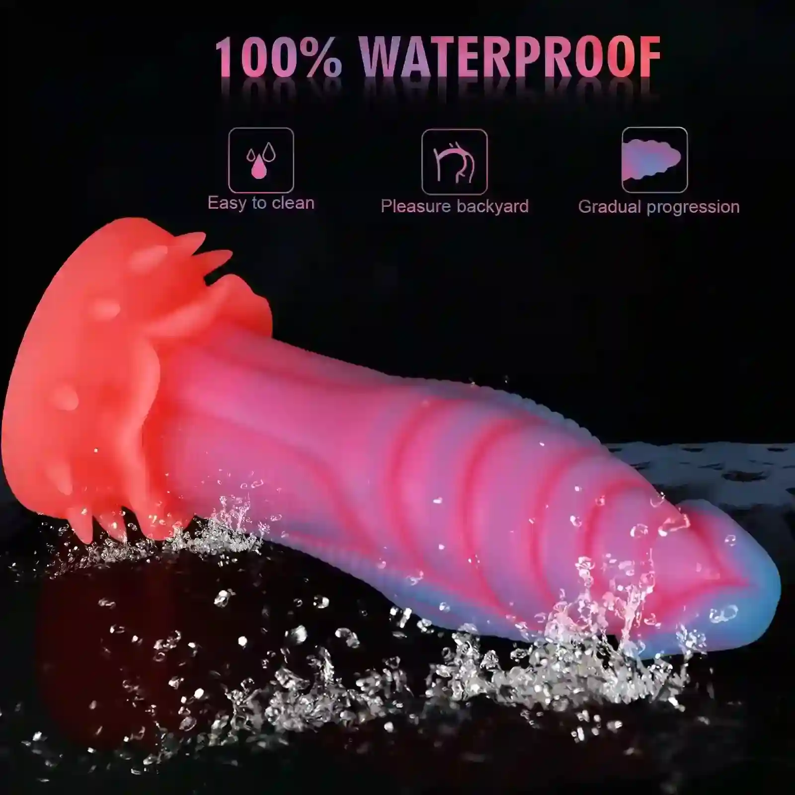 großer knoten dildo anal