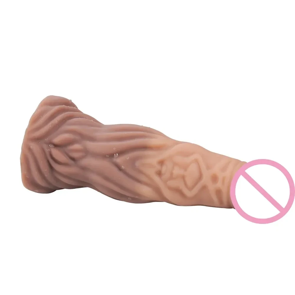 grosser realistischer dildo gerippt