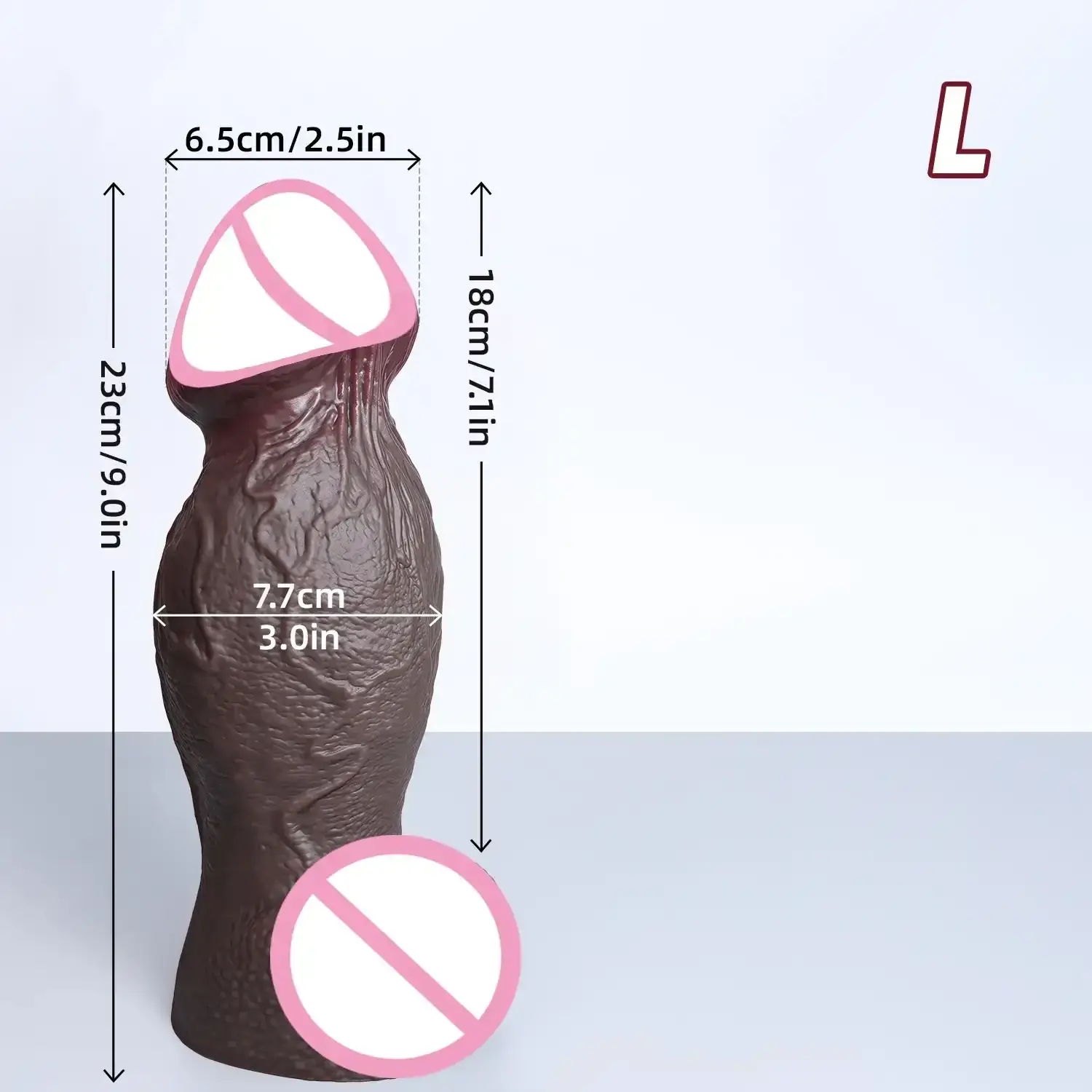 grosser schwarzer dildo mit saugnapf