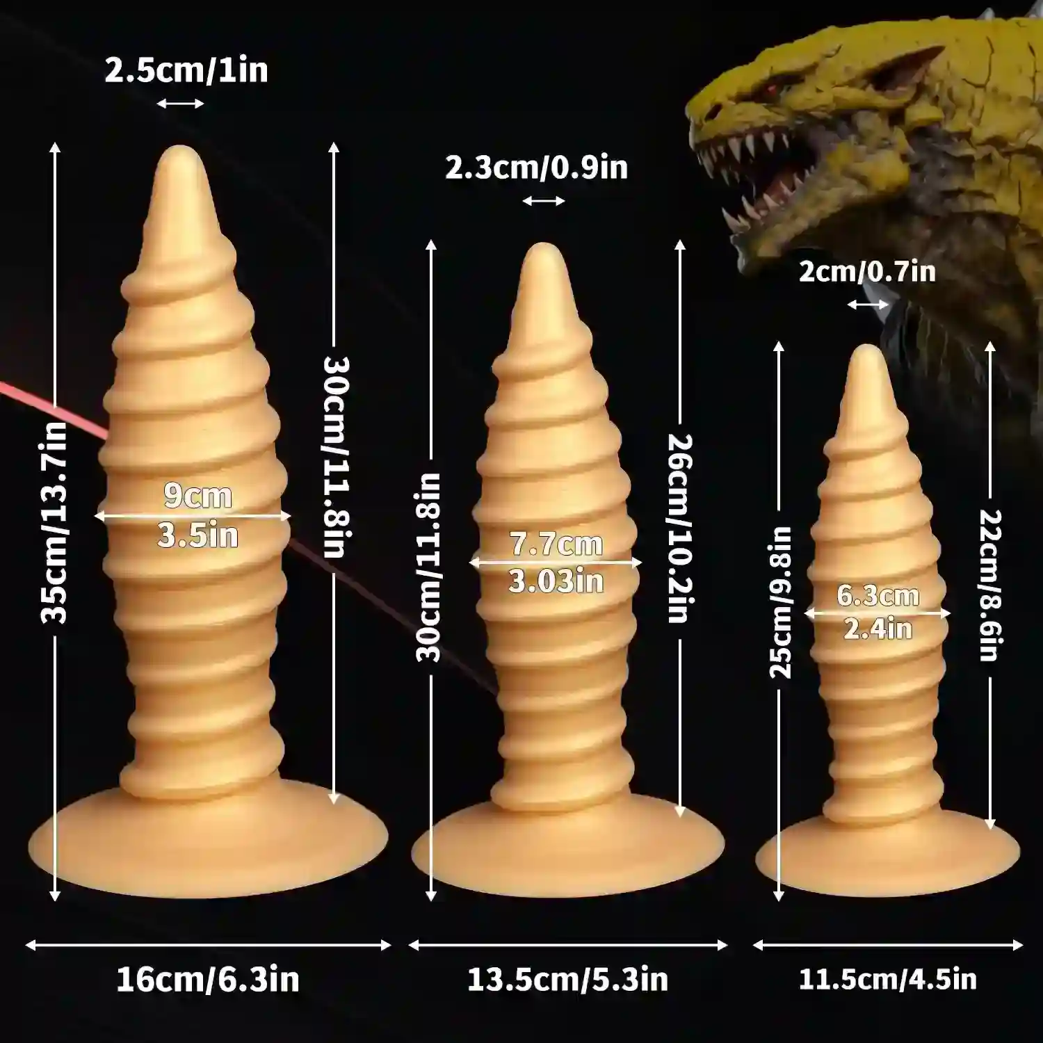 großer silikon anal plug schwarz