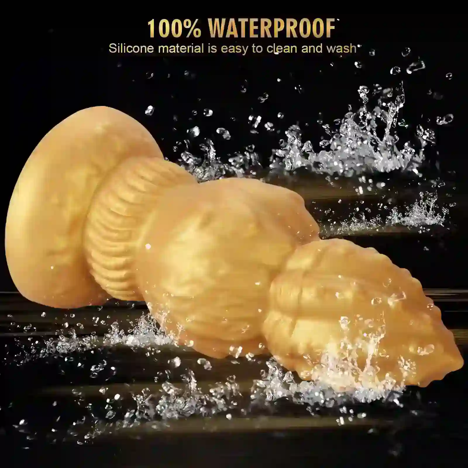 grosser silikon anal plug weich