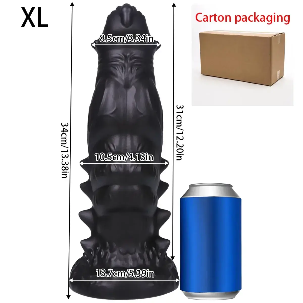 gummierter drachen anal plug gross