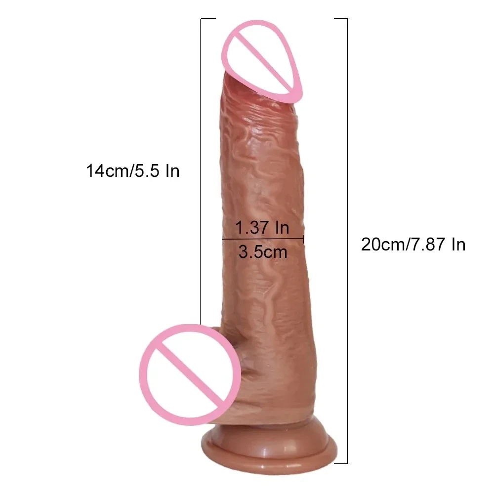 hautfarbener dildo mit eichel form