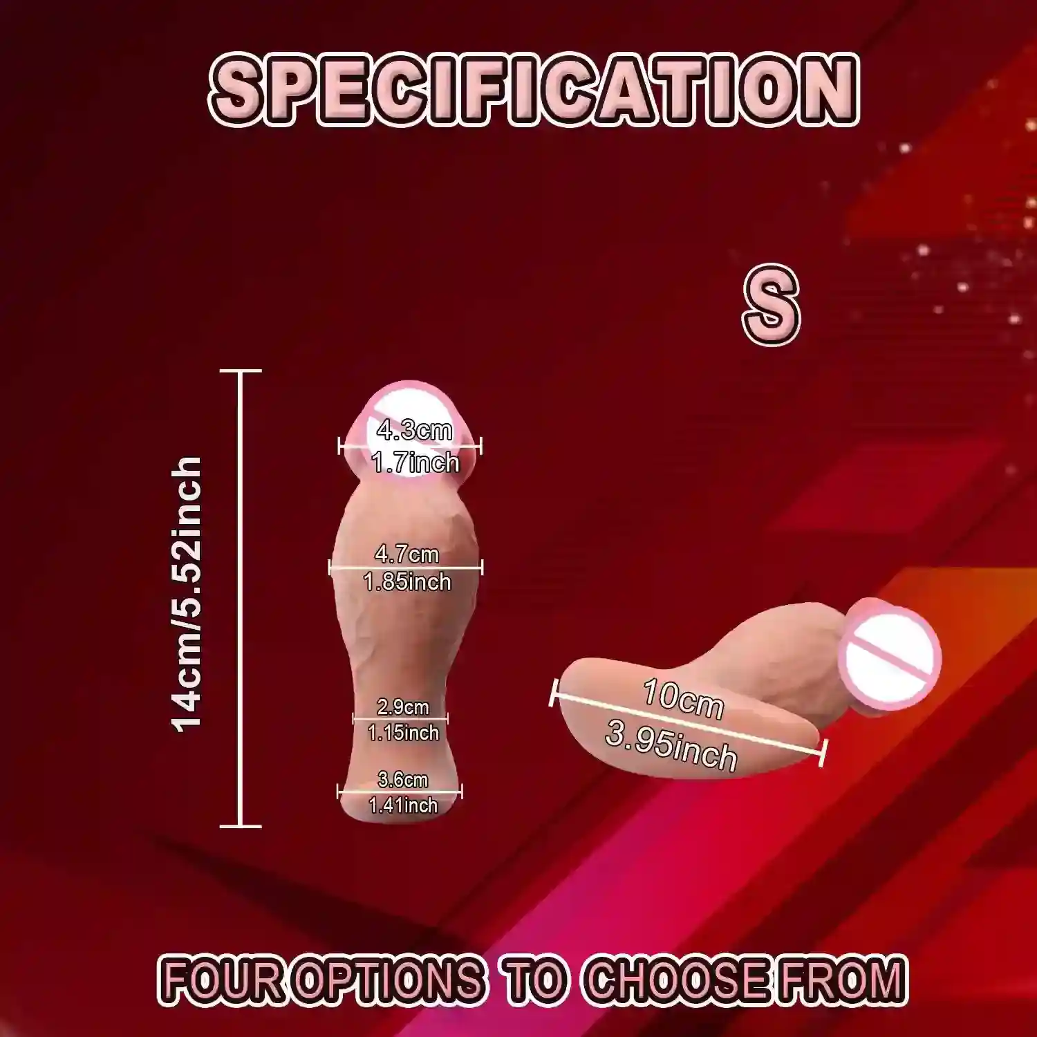 hautfarbener dildo mit hoden detailliert