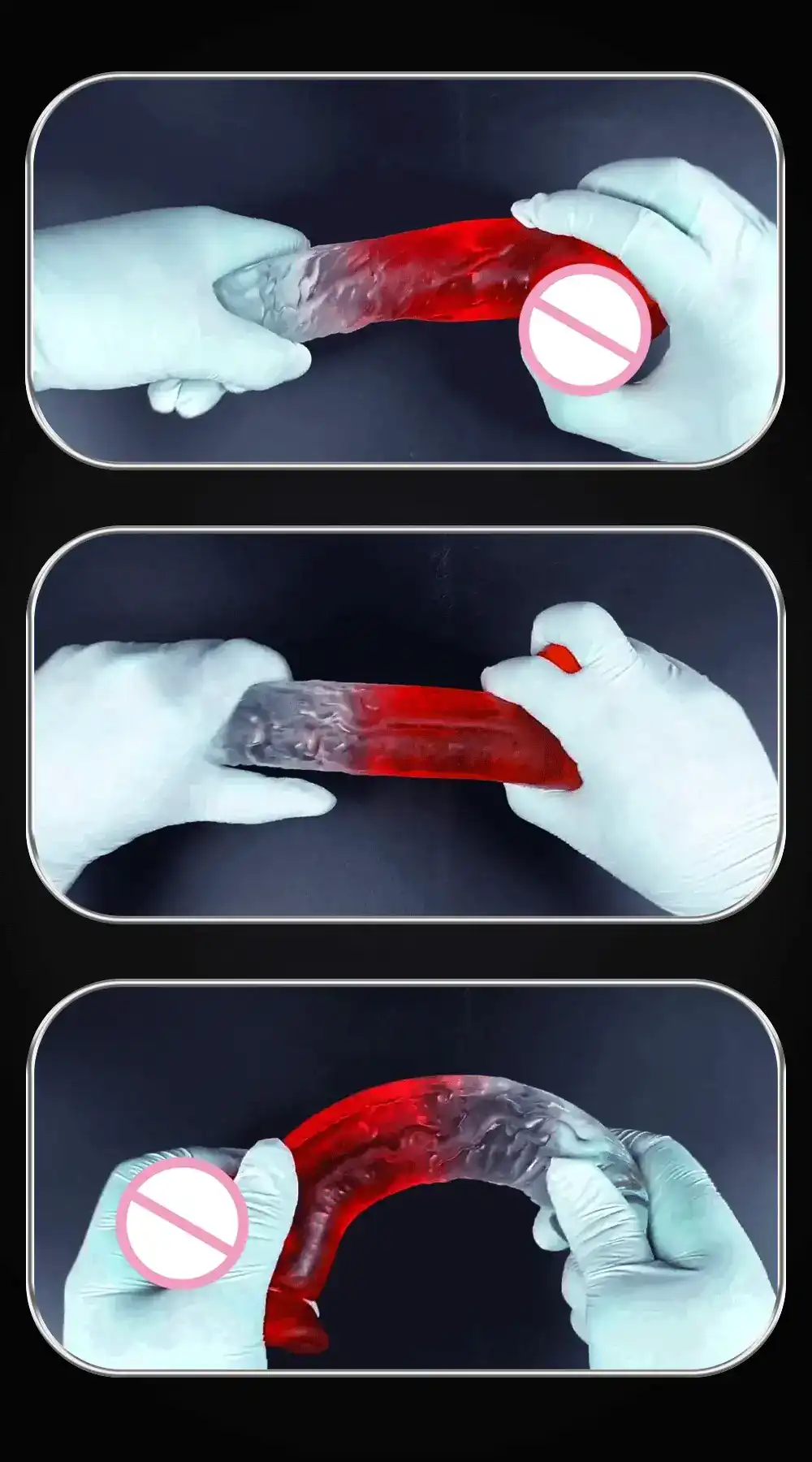 hautfarbener dildo mit lebensechter textur