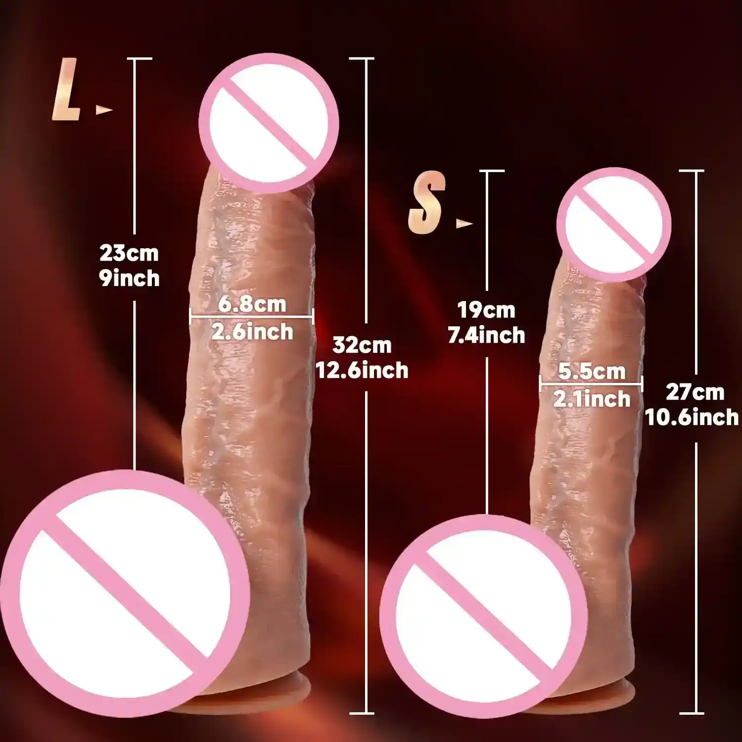 hautfarbener dildo mit saugnapf 1