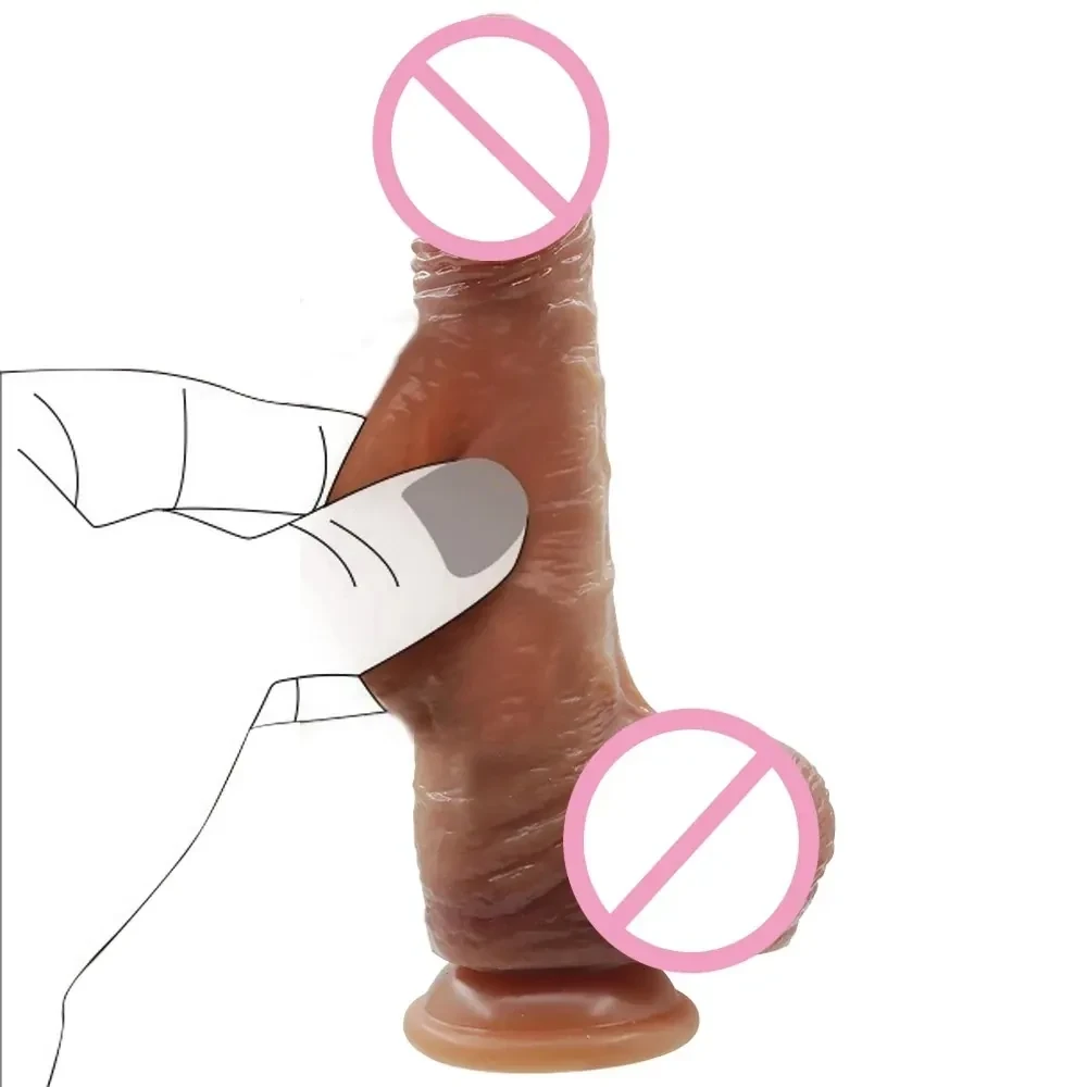 hautfarbener dildo realistische form